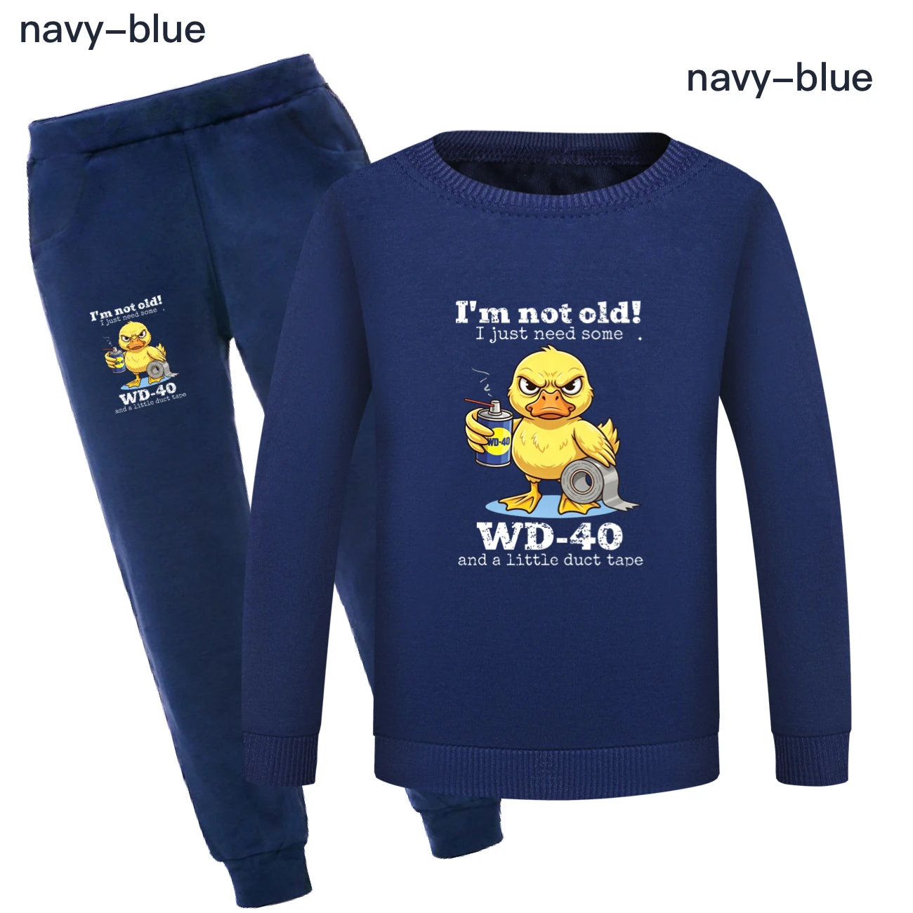 Crewneck Sweatshirt Set — 5820 Edition, Style 03 · Set · Royal Blue
