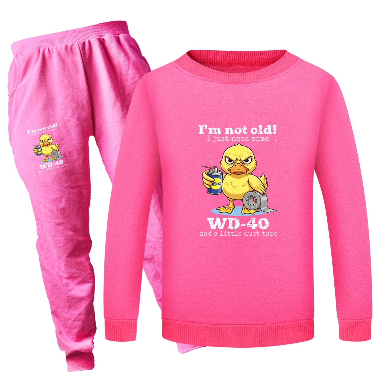 Crewneck Sweatshirt Set — 5820 Edition, Style 04 · Set · Rose