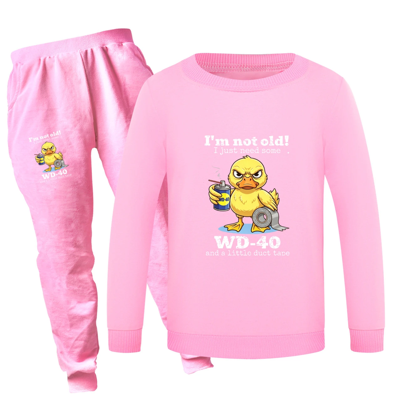 Crewneck Sweatshirt Set — 5820 Edition, Style 05 · Set · Pink