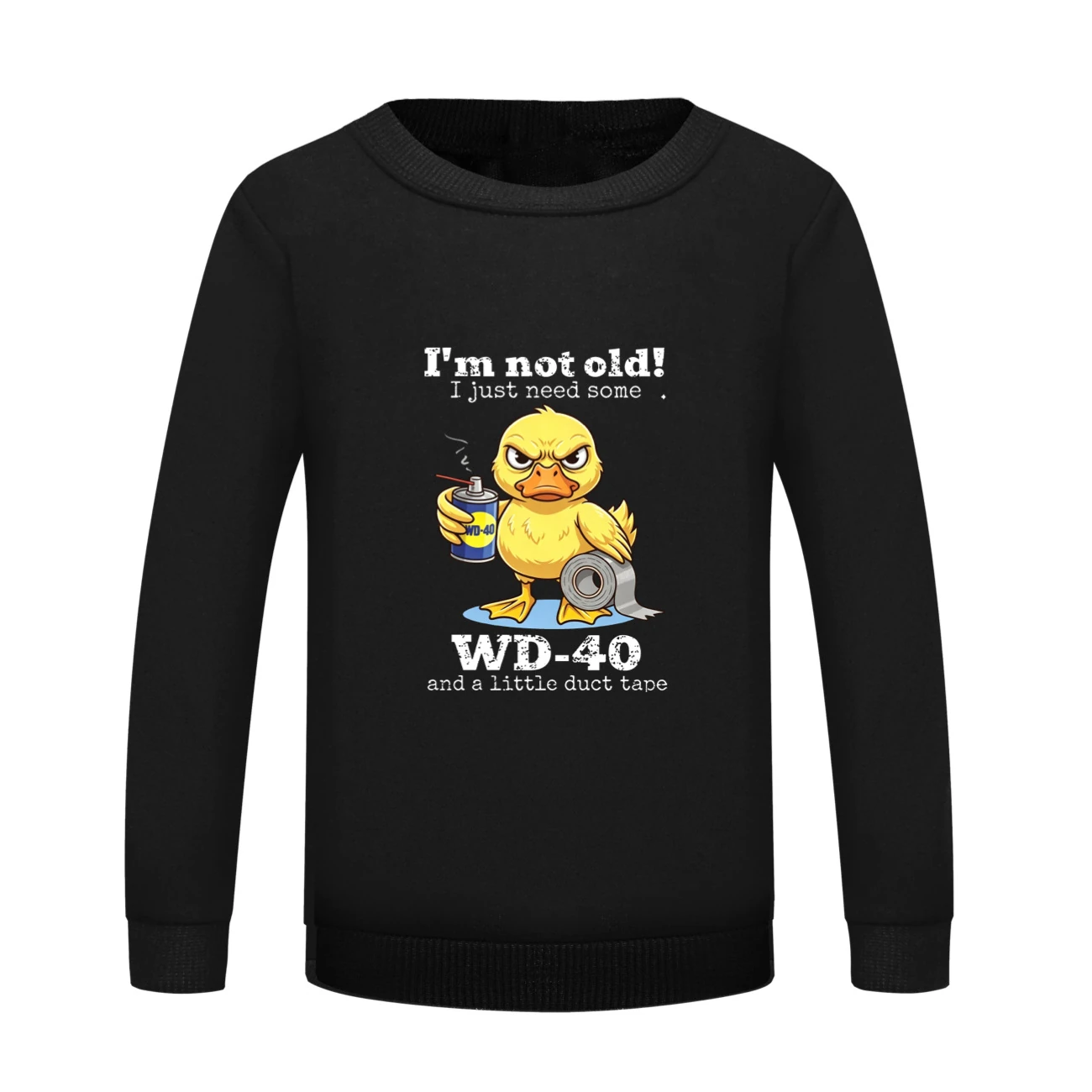 Crewneck Sweatshirt Set — 5820 Edition, Style 09 · Crewneck · Black