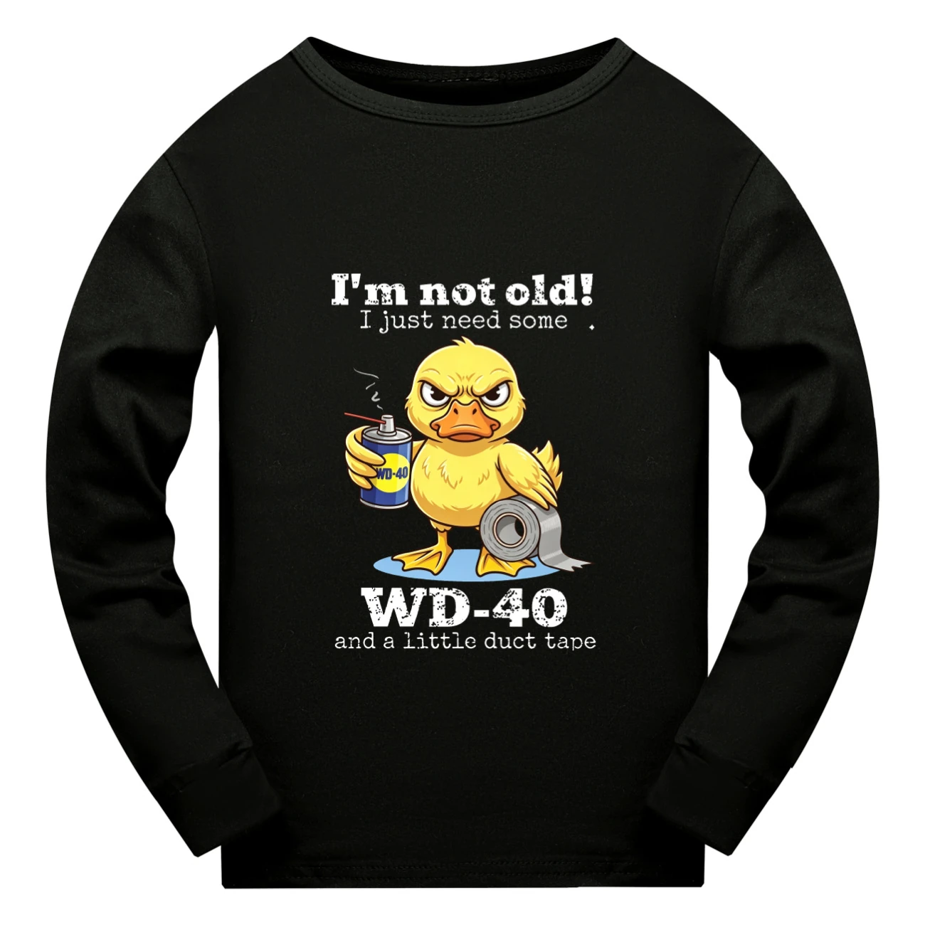 Everyday Long & Short Sleeve Tee — 5820 Edition, Style 05 · Long Sleeve · Black