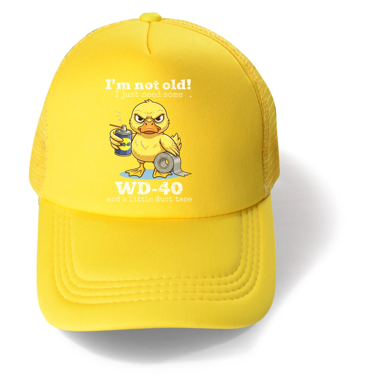 Kids’ Multi-Style Cap Collection — 5820 Edition, Style 02 · Yellow