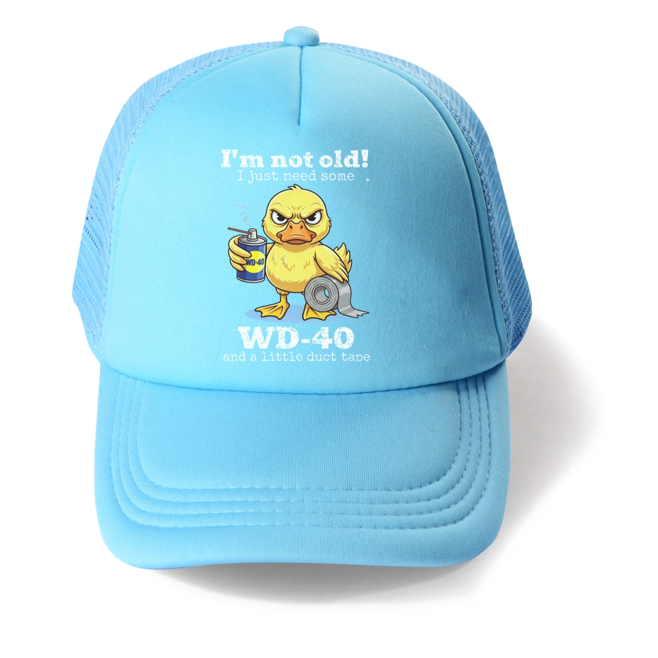 Kids’ Multi-Style Cap Collection — 5820 Edition, Style 03 · Light Blue