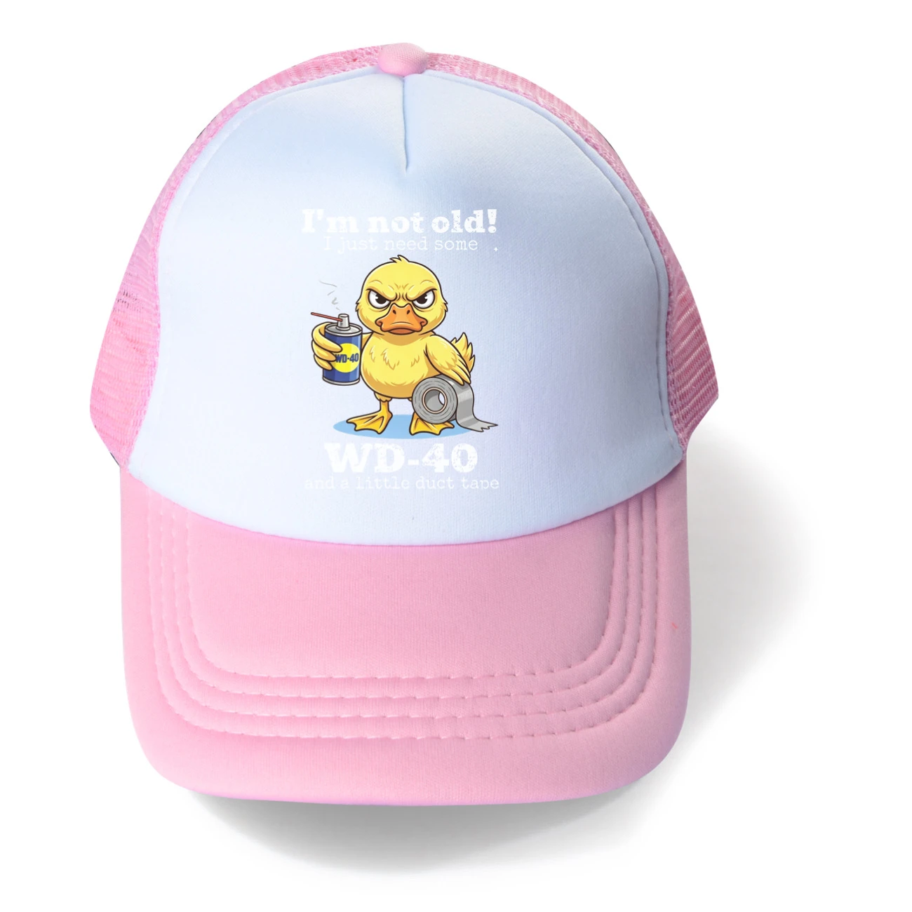 Kids’ Multi-Style Cap Collection — 5820 Edition, Style 07 · White