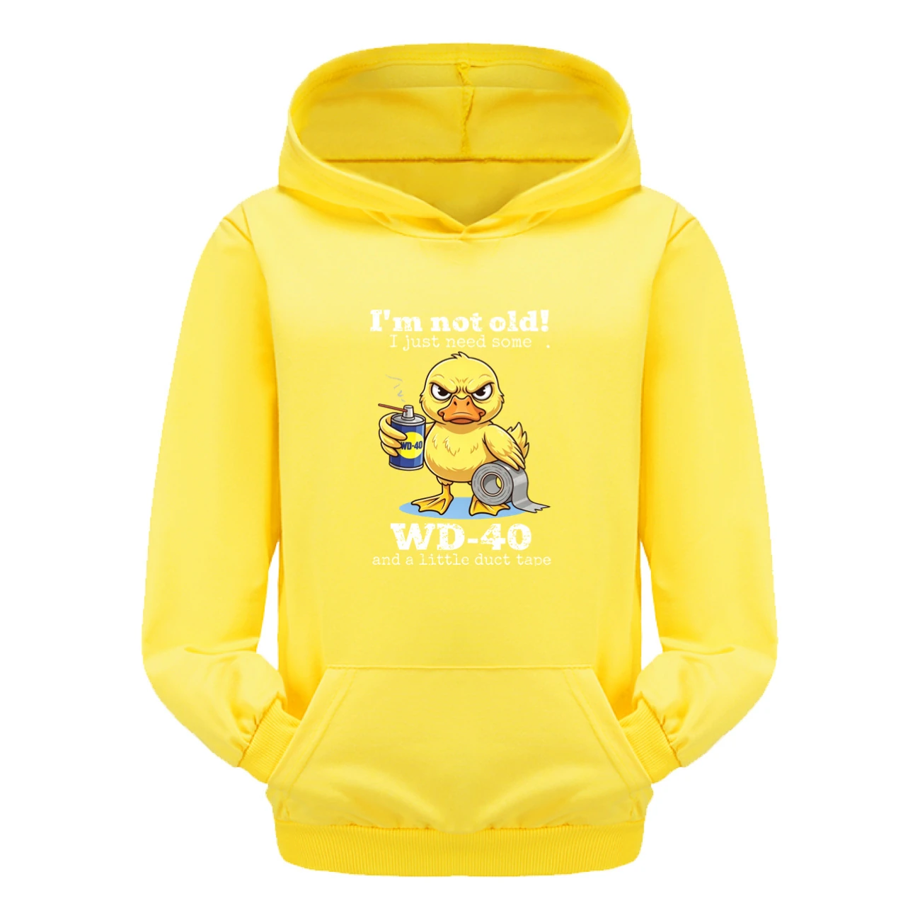 Pouch-Pocket Hoodie Set — 5820 Edition, Style 03 · Yellow