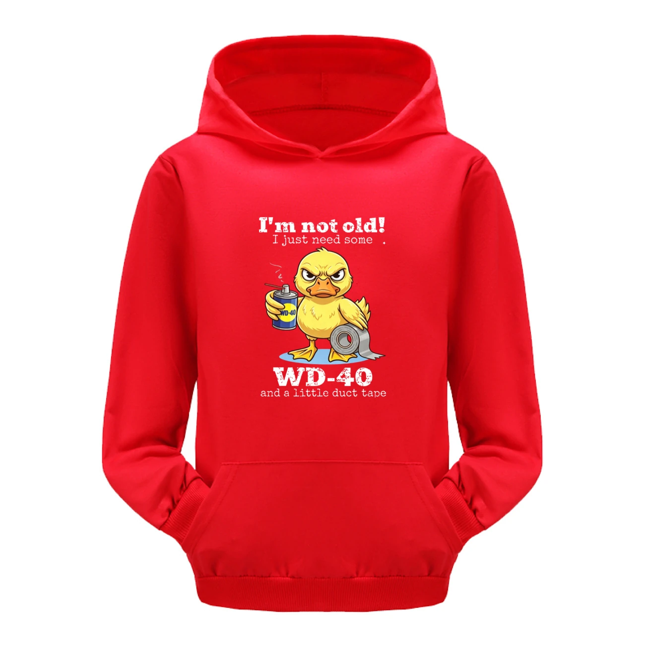 Pouch-Pocket Hoodie Set — 5820 Edition, Style 04 · Red