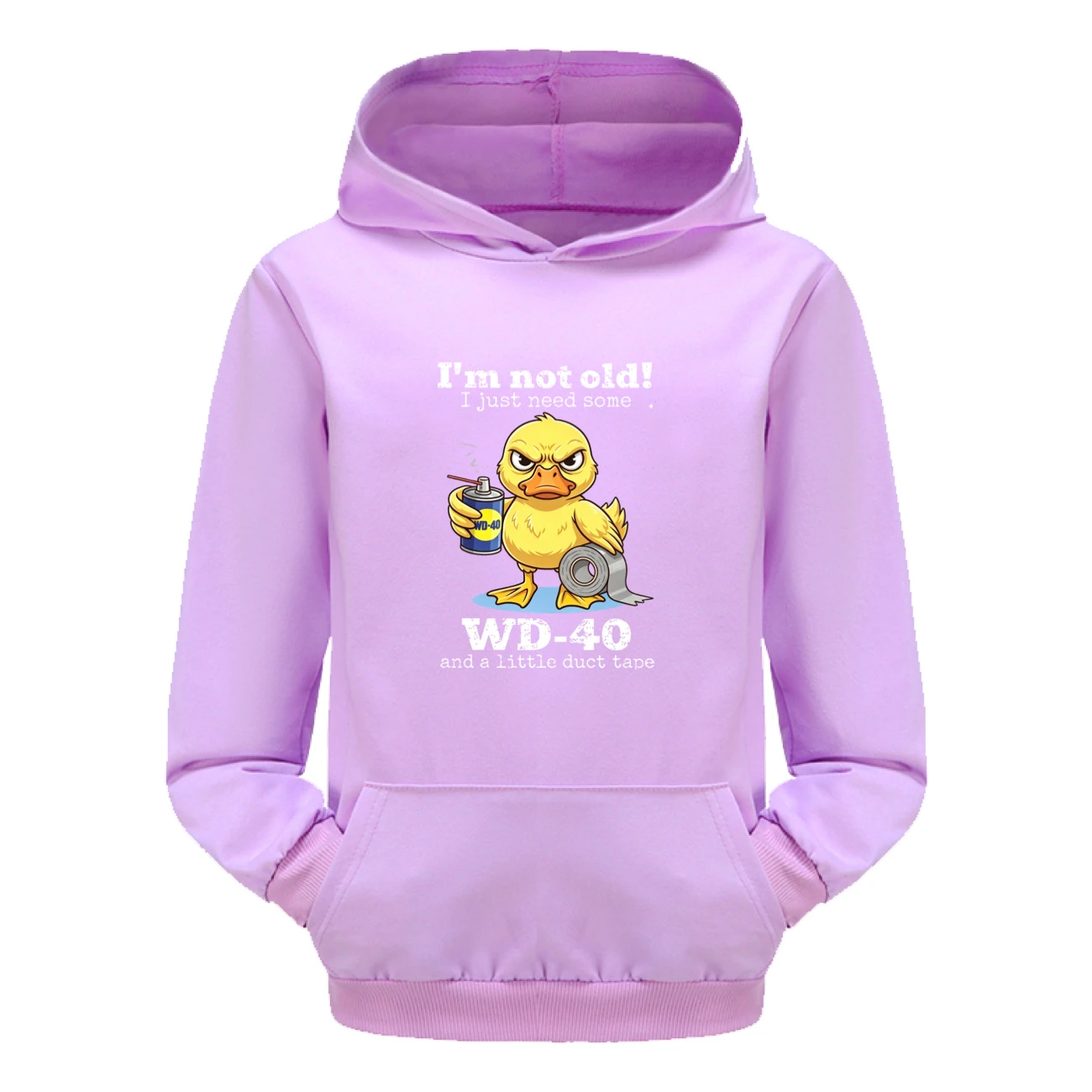 Pouch-Pocket Hoodie Set — 5820 Edition, Style 05 · Purple