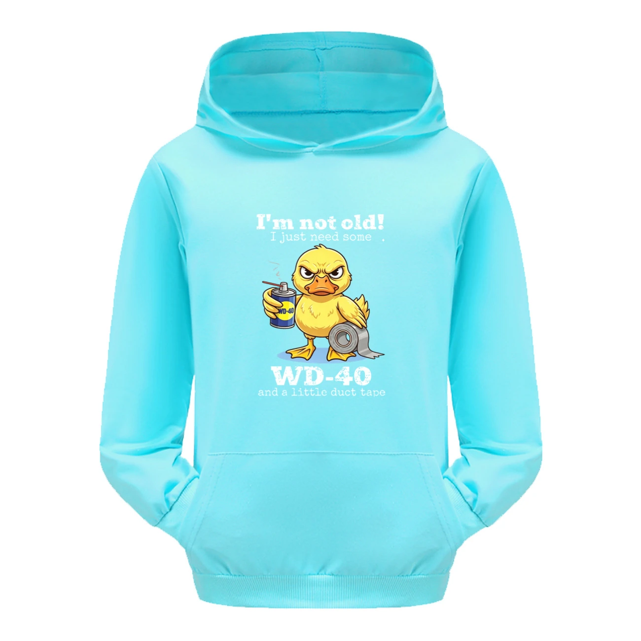Pouch-Pocket Hoodie Set — 5820 Edition, Style 09 · Light Blue