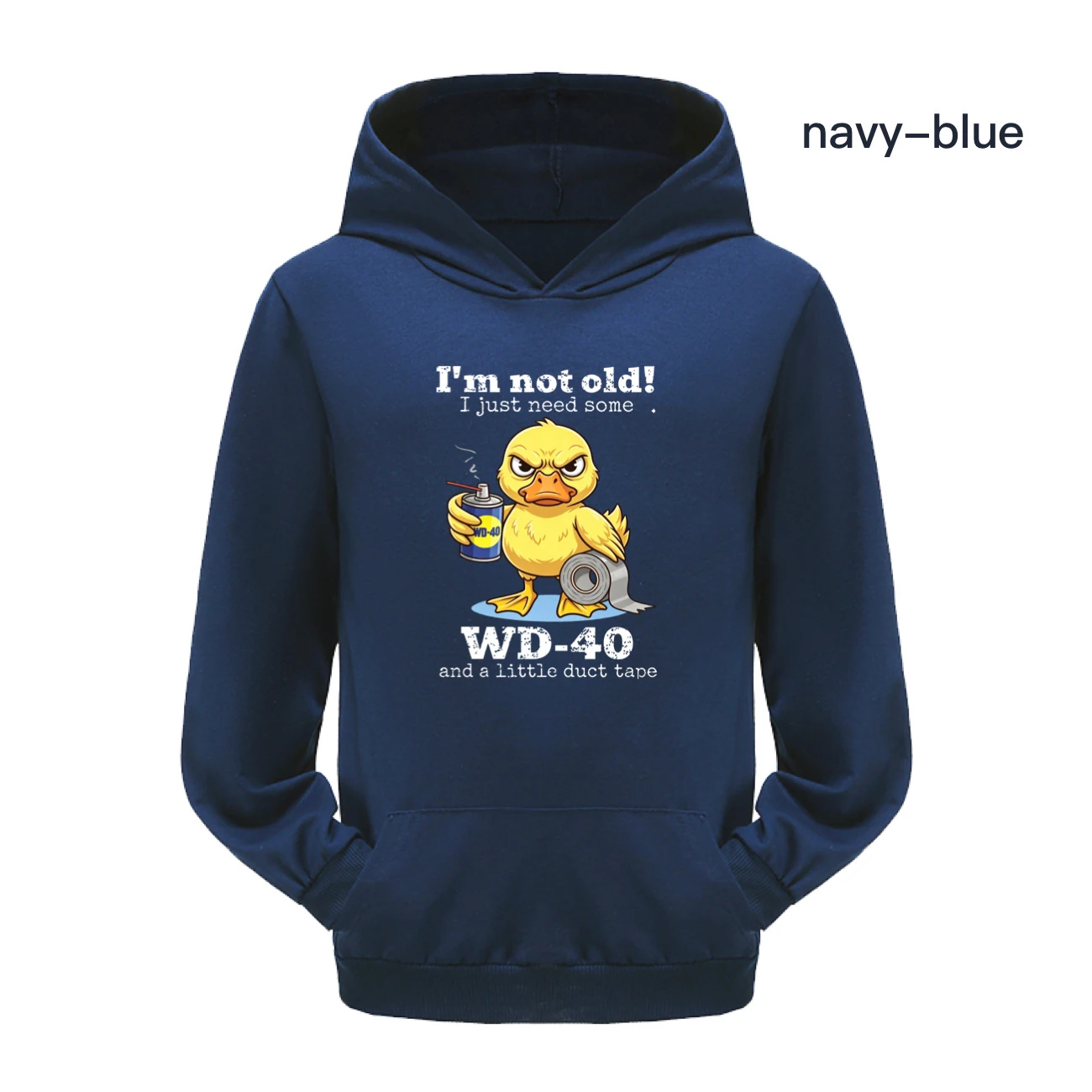 Pouch-Pocket Hoodie Set — 5820 Edition, Style 10 · Navy