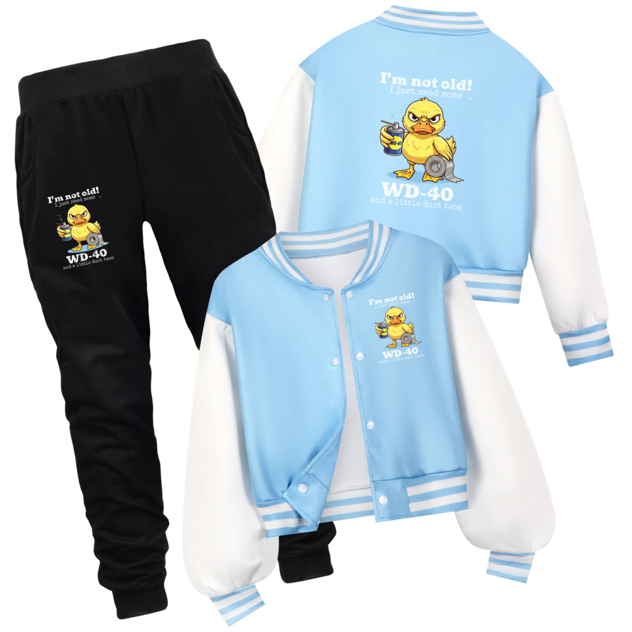 Playtime Varsity Layering Set — 5820 Edition, Style 09 · Set · Light Blue