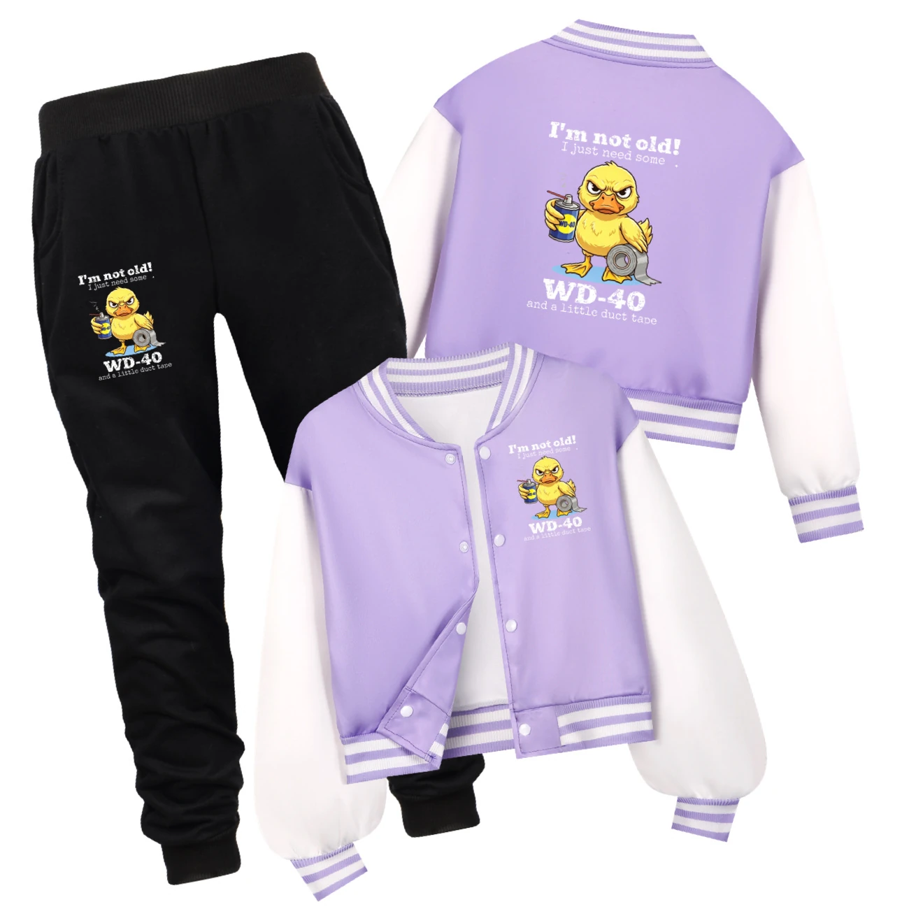 Playtime Varsity Layering Set — 5820 Edition, Style 10 · Set · Purple