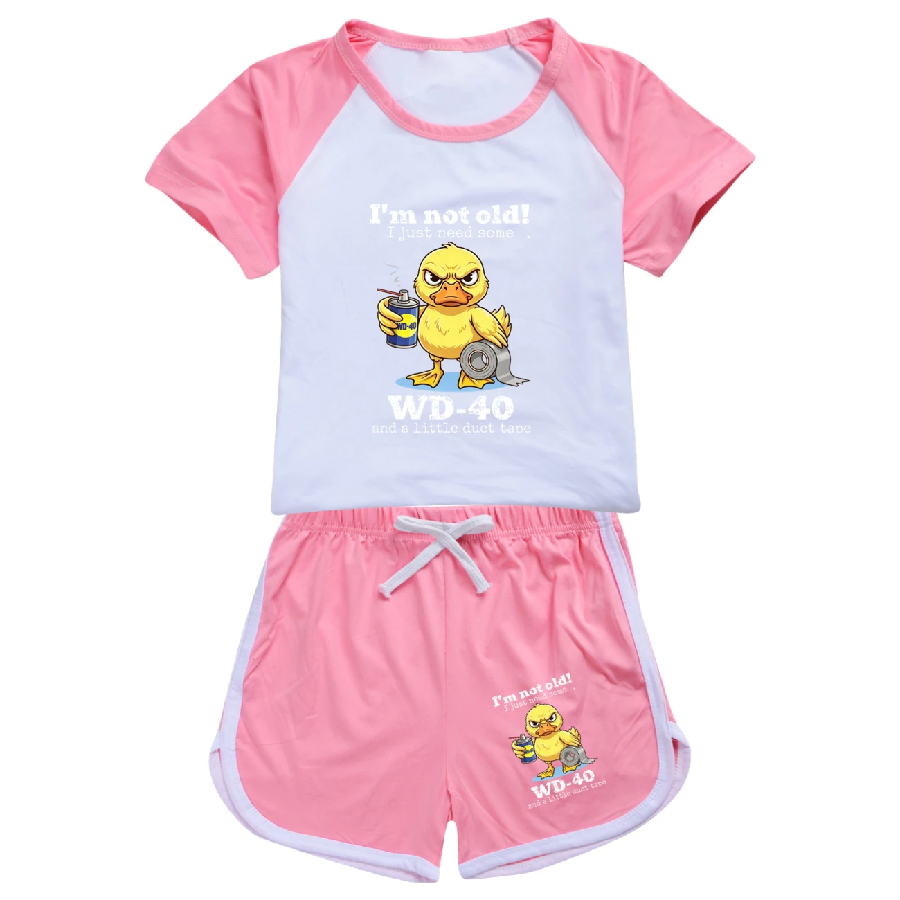 Tee & Shorts Active Set — 5820 Edition, Style 05 · Set · Pink
