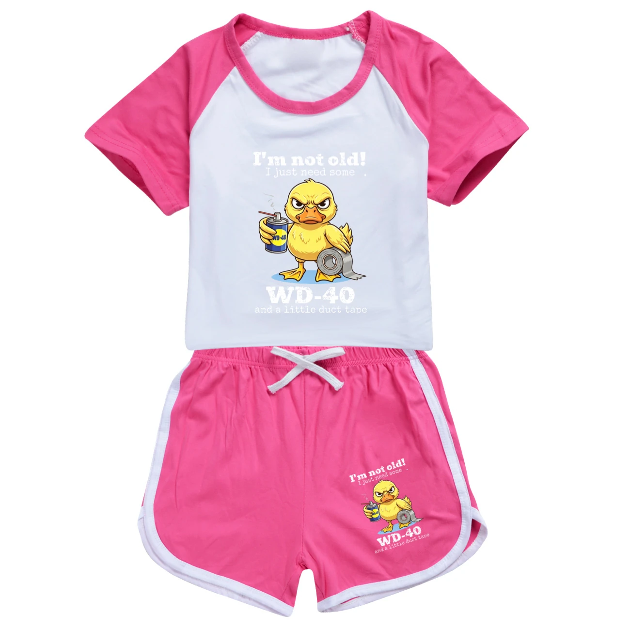 Tee & Shorts Active Set — 5820 Edition, Style 06 · Set · Rose