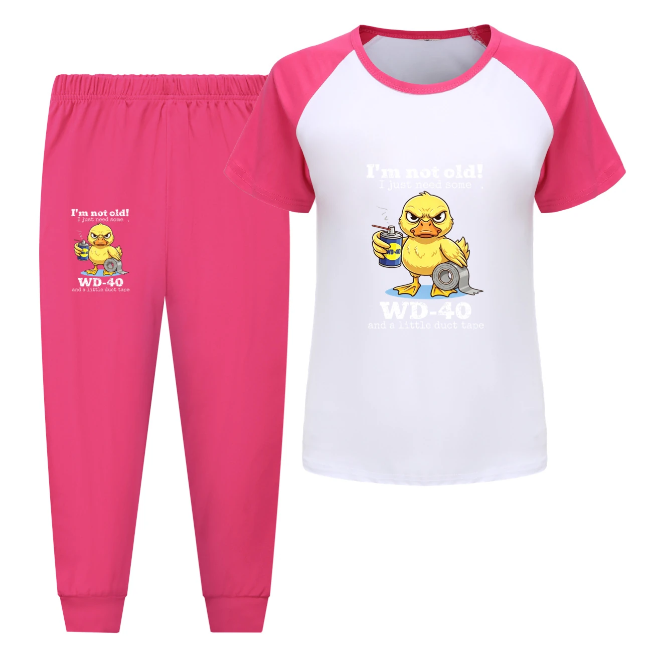 Tee & Shorts Active Set — 5820 Edition, Style 09 · Pants · Rose