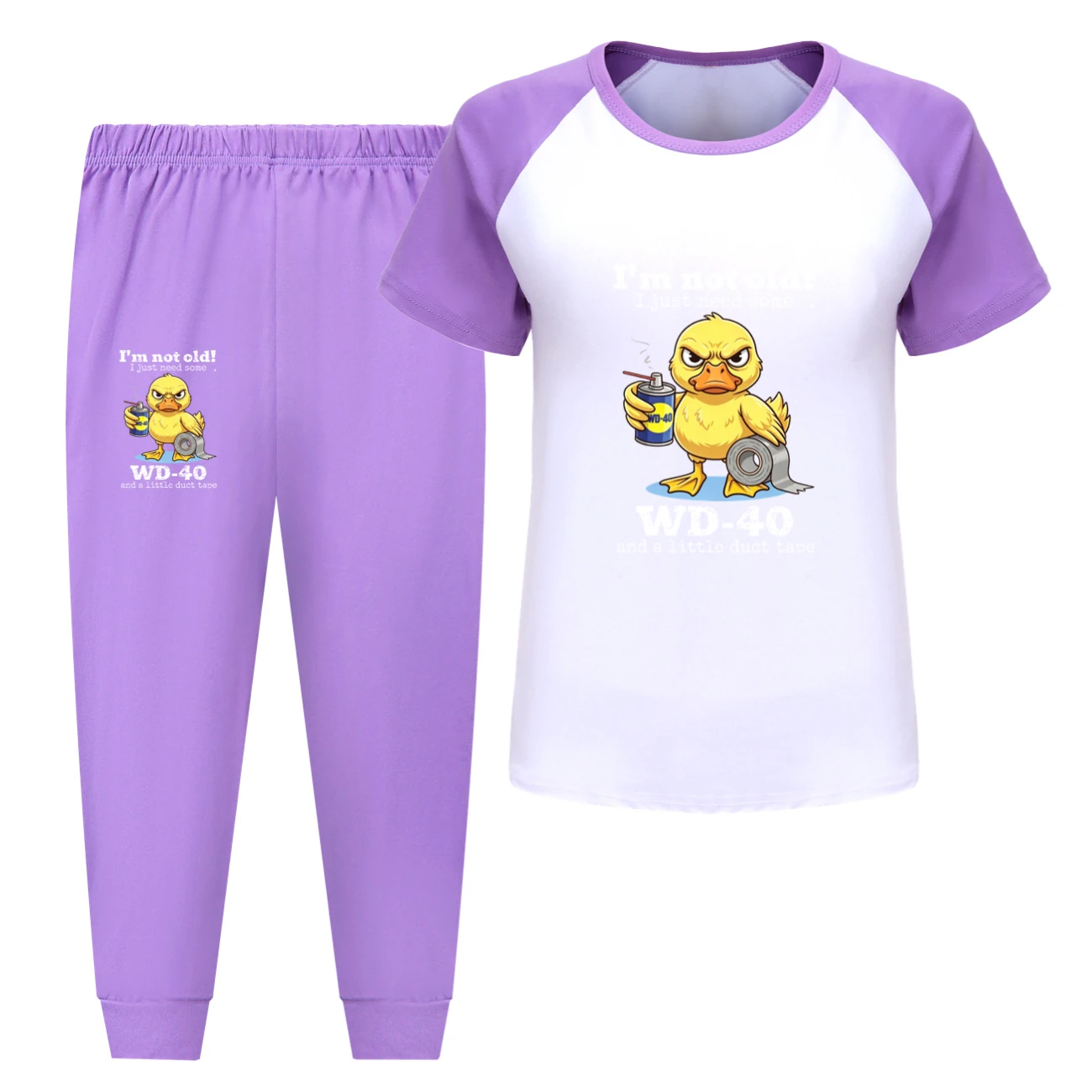 Tee & Shorts Active Set — 5820 Edition, Style 10 · Pants · Purple