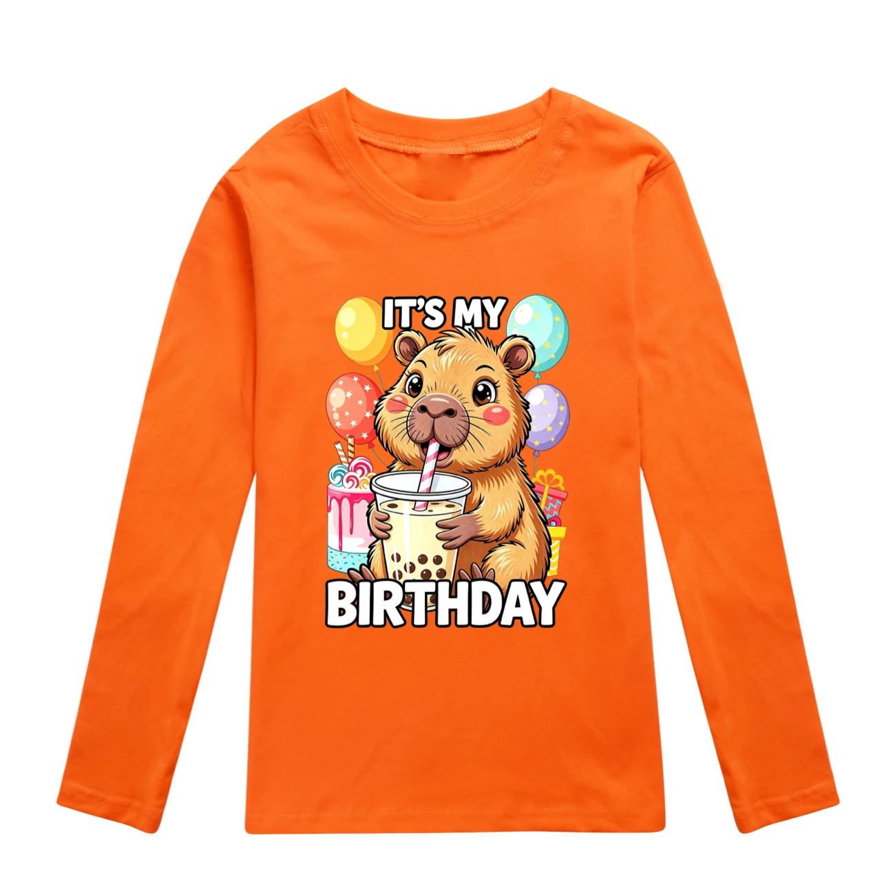 Long-Sleeve Play Set — 5821 Edition, Style 09 · Orange