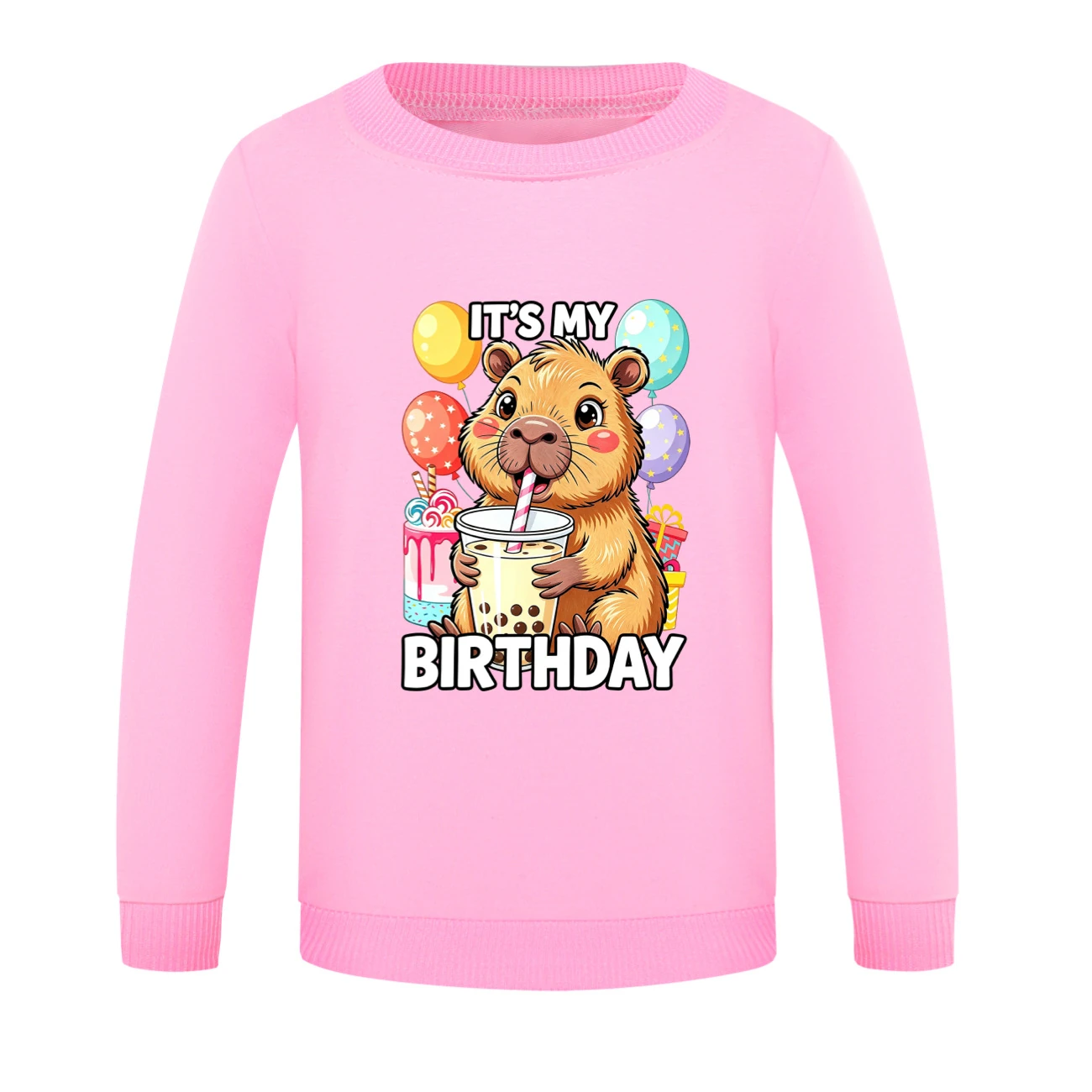 Crewneck Sweatshirt Set — 5821 Edition, Style 12 · Crewneck · Pink