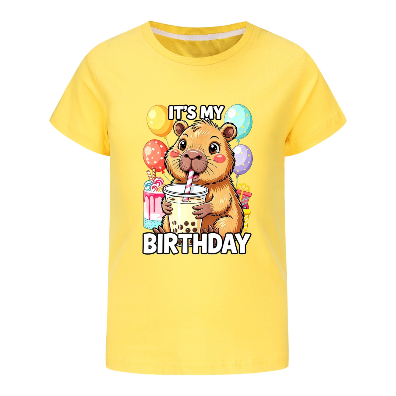 Graphic Tee & Jogger Set — 5821 Edition, Style 02 · Yellow