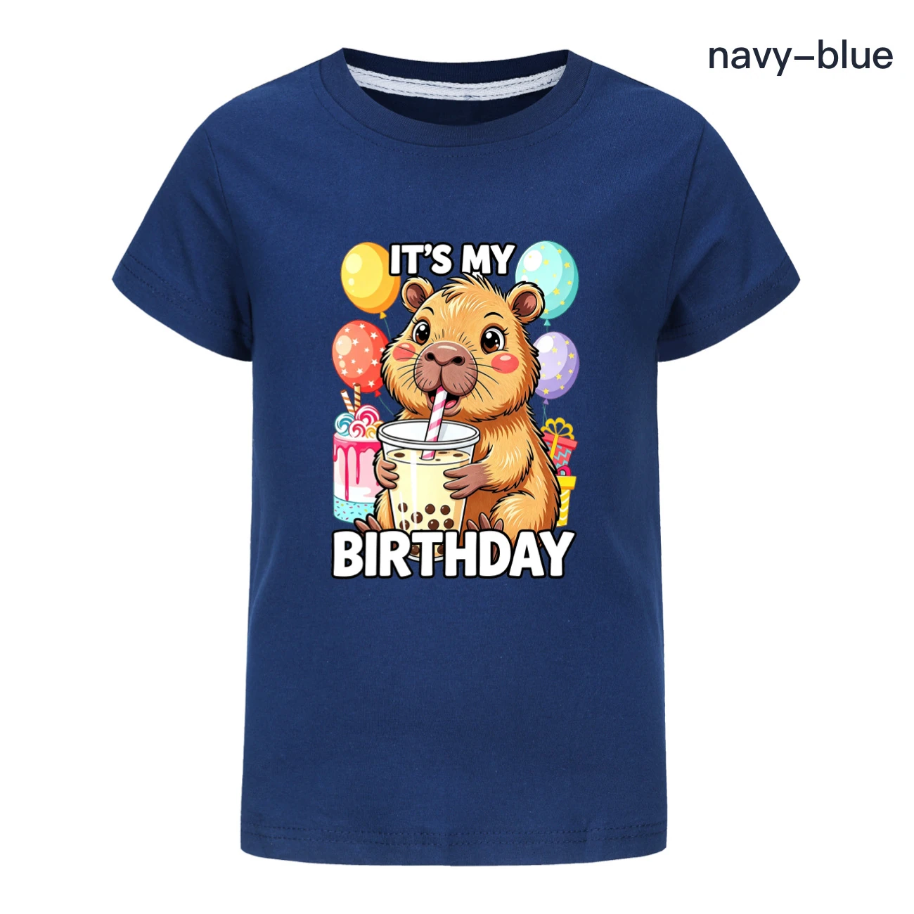 Graphic Tee & Jogger Set — 5821 Edition, Style 09 · Navy