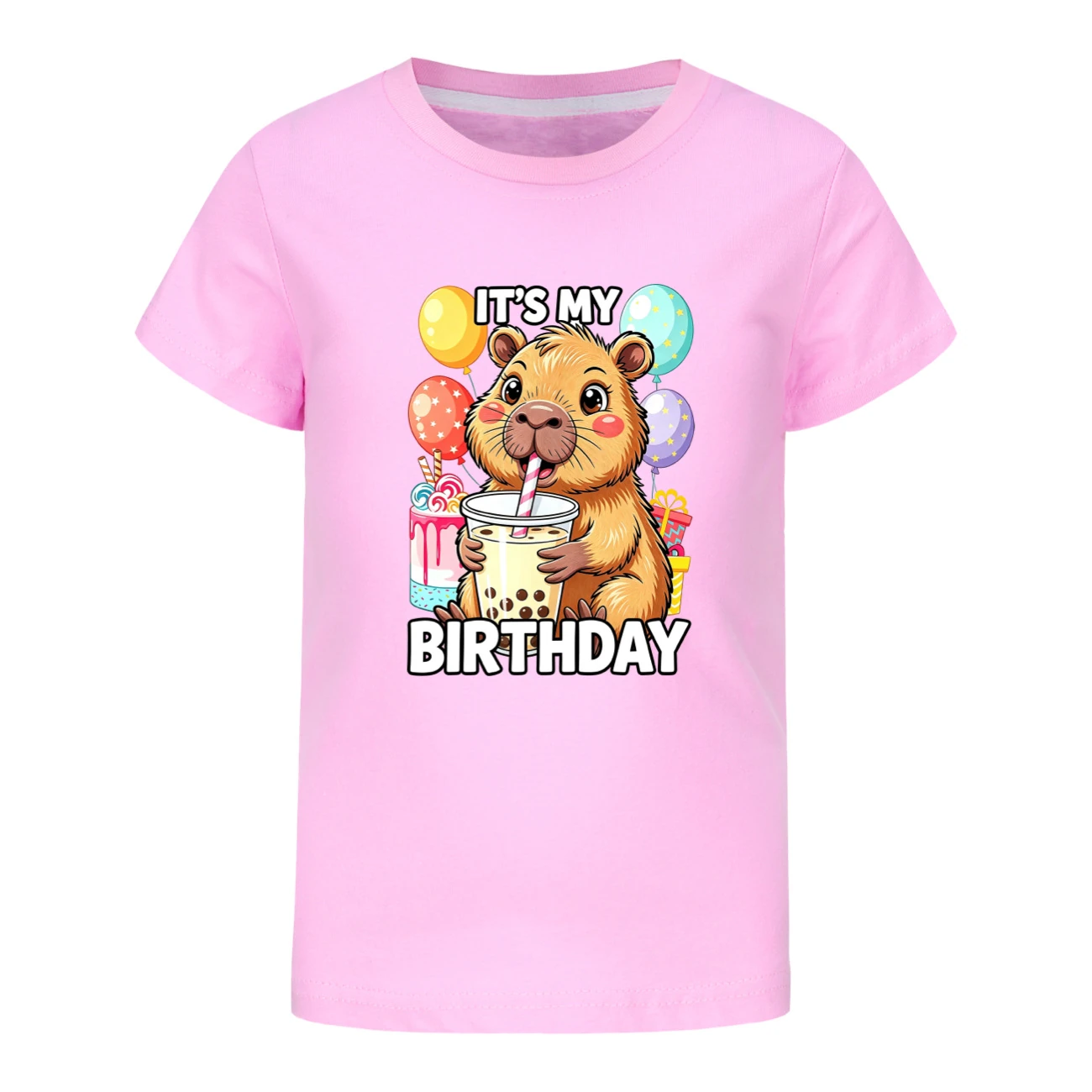 Graphic Tee & Jogger Set — 5821 Edition, Style 11 · Pink