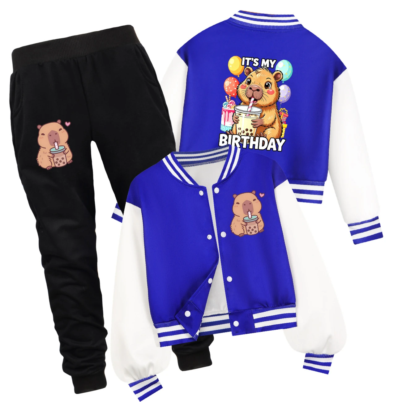 Playtime Varsity Layering Set — 5821 Edition, Style 07 · Set · Blue