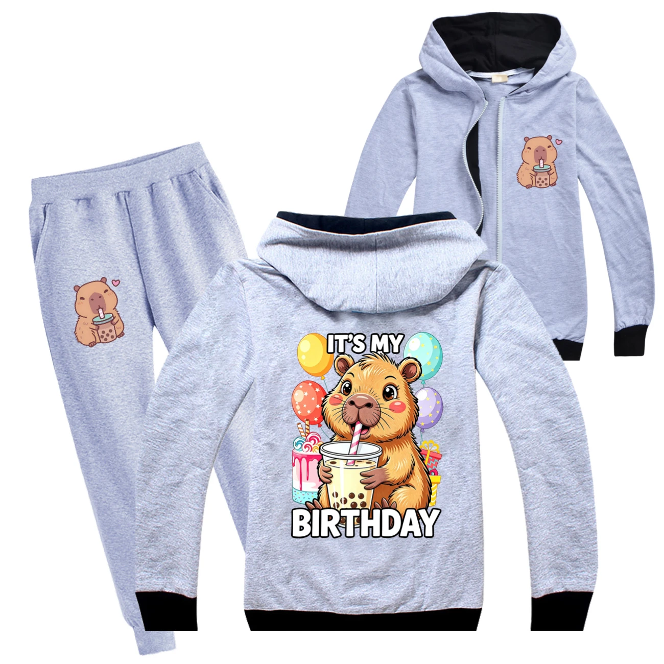Zip-Up Track Set — 5821 Edition, Style 08 · Set · Grey