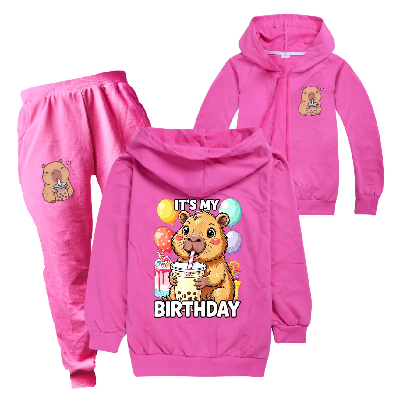 Zip-Up Track Set — 5821 Edition, Style 09 · Set · Rose