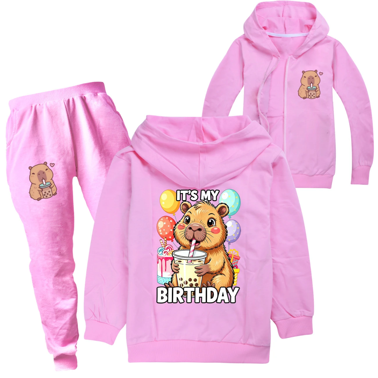Zip-Up Track Set — 5821 Edition, Style 10 · Set · Pink
