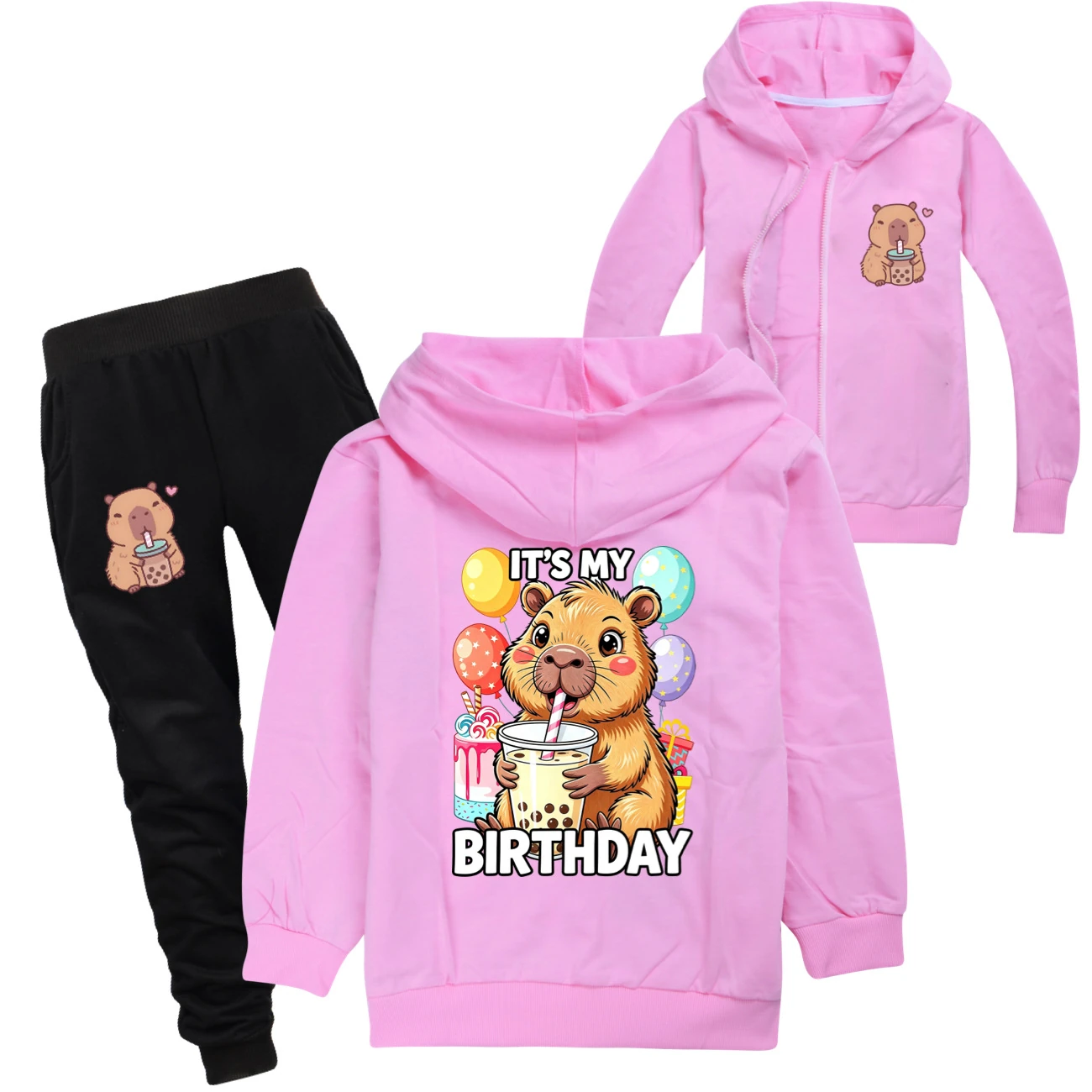 Zip-Up Track Set — 5821 Edition, Style 11 · Set · Pink