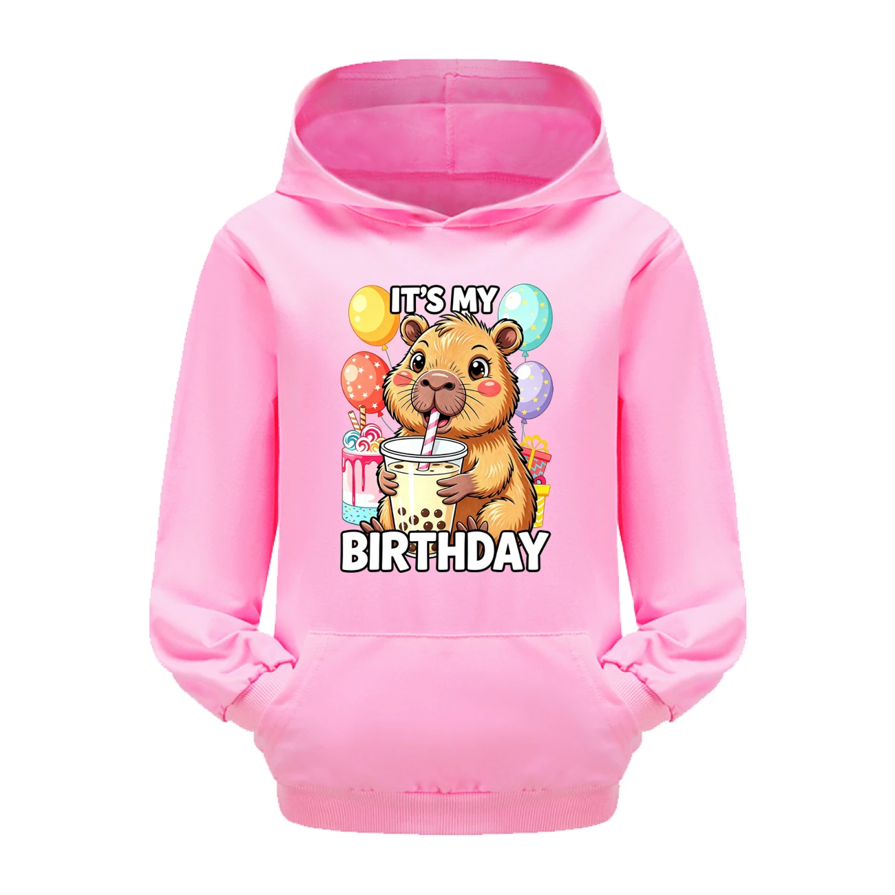 Pouch-Pocket Hoodie Set — 5821 Edition, Style 02 · Pink