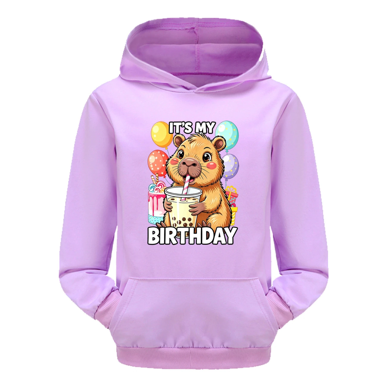 Pouch-Pocket Hoodie Set — 5821 Edition, Style 05 · Purple