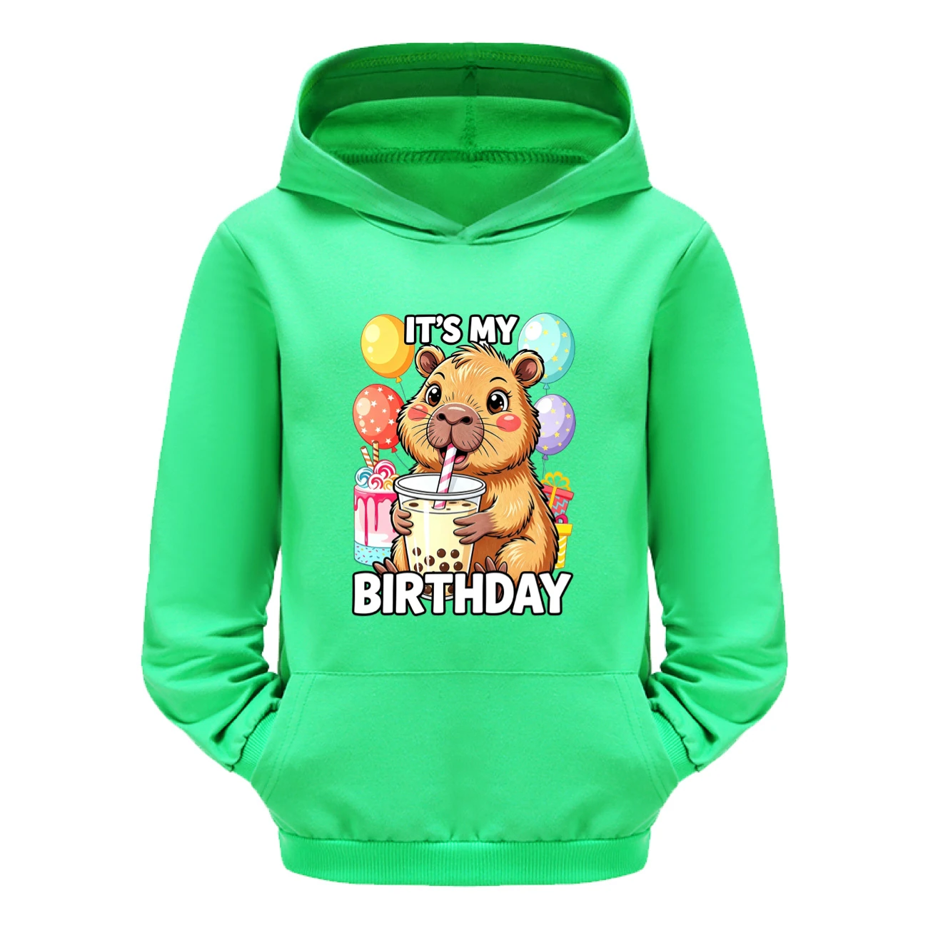 Pouch-Pocket Hoodie Set — 5821 Edition, Style 07 · Green