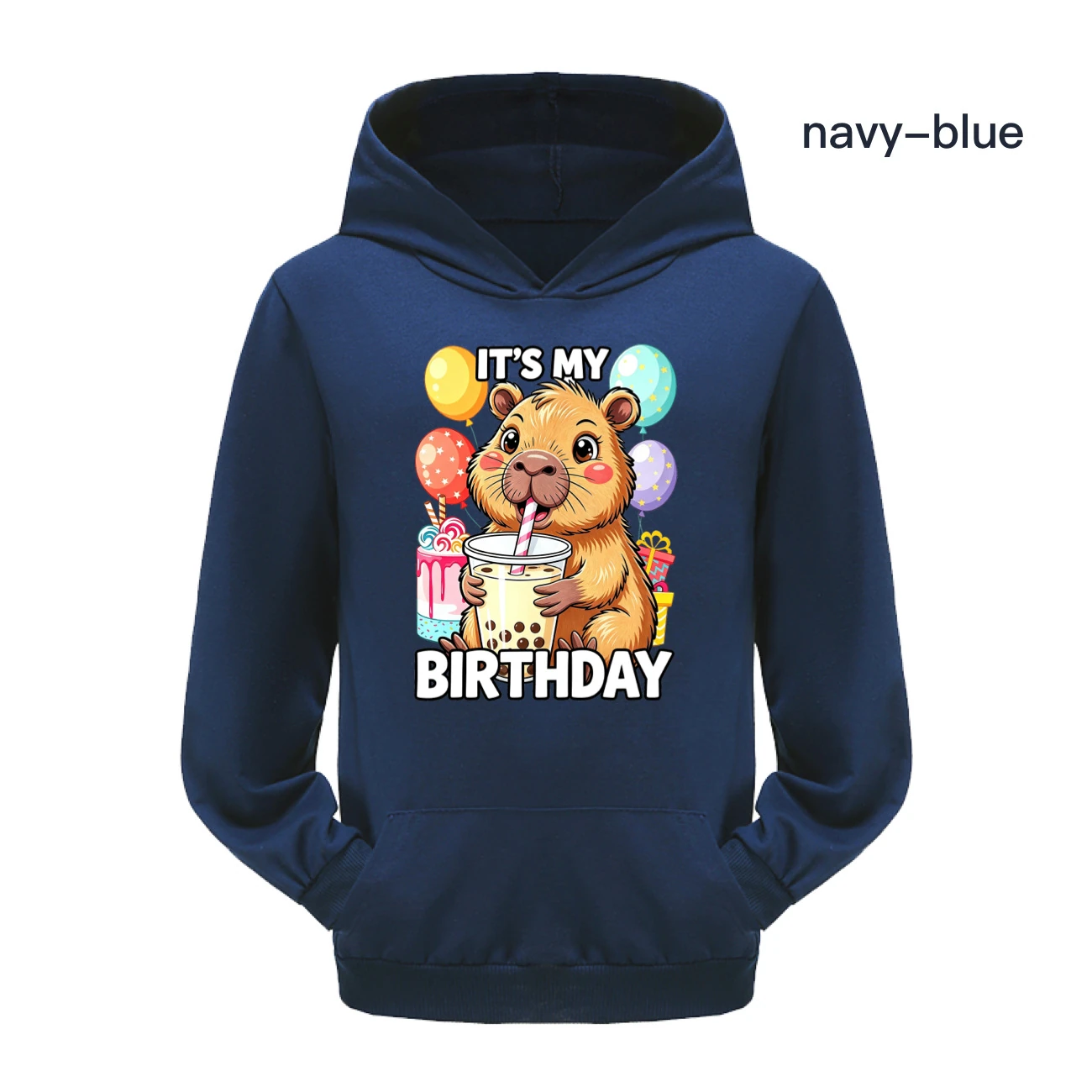 Pouch-Pocket Hoodie Set — 5821 Edition, Style 10 · Navy