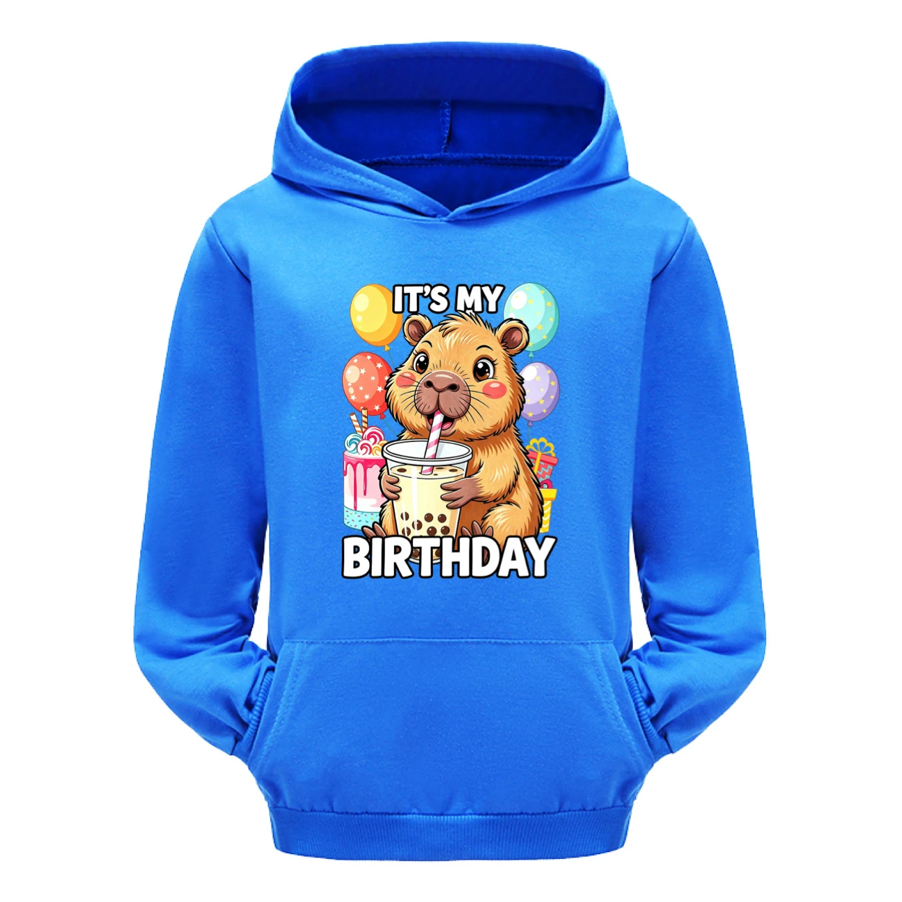 Pouch-Pocket Hoodie Set — 5821 Edition, Style 11 · Deep Blue