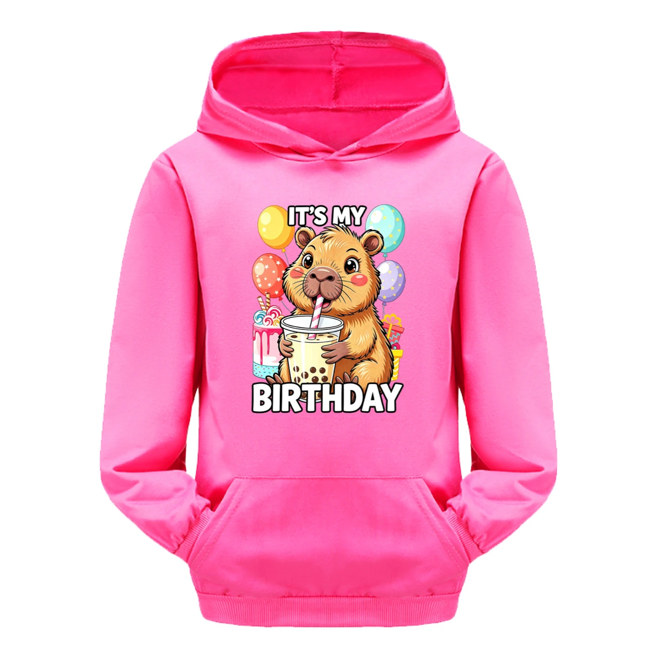 Pouch-Pocket Hoodie Set — 5821 Edition, Style 12 · Rose