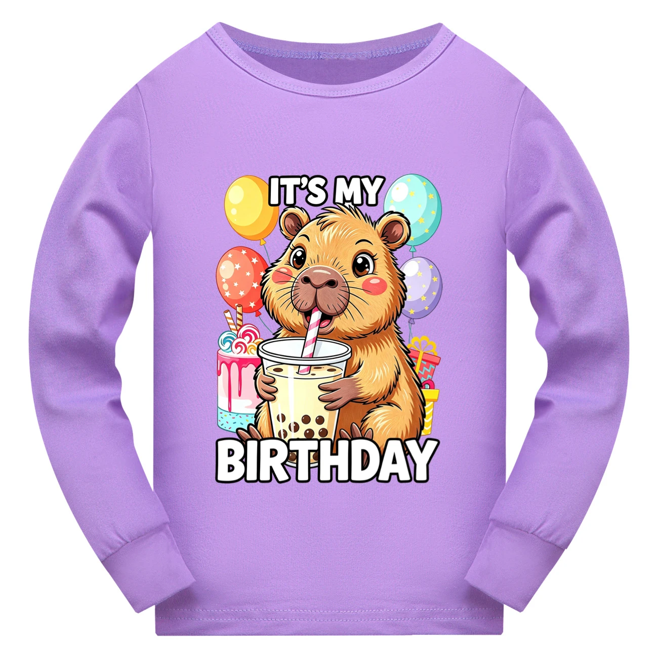 Everyday Long & Short Sleeve Tee — 5821 Edition, Style 01 · Long Sleeve · Purple