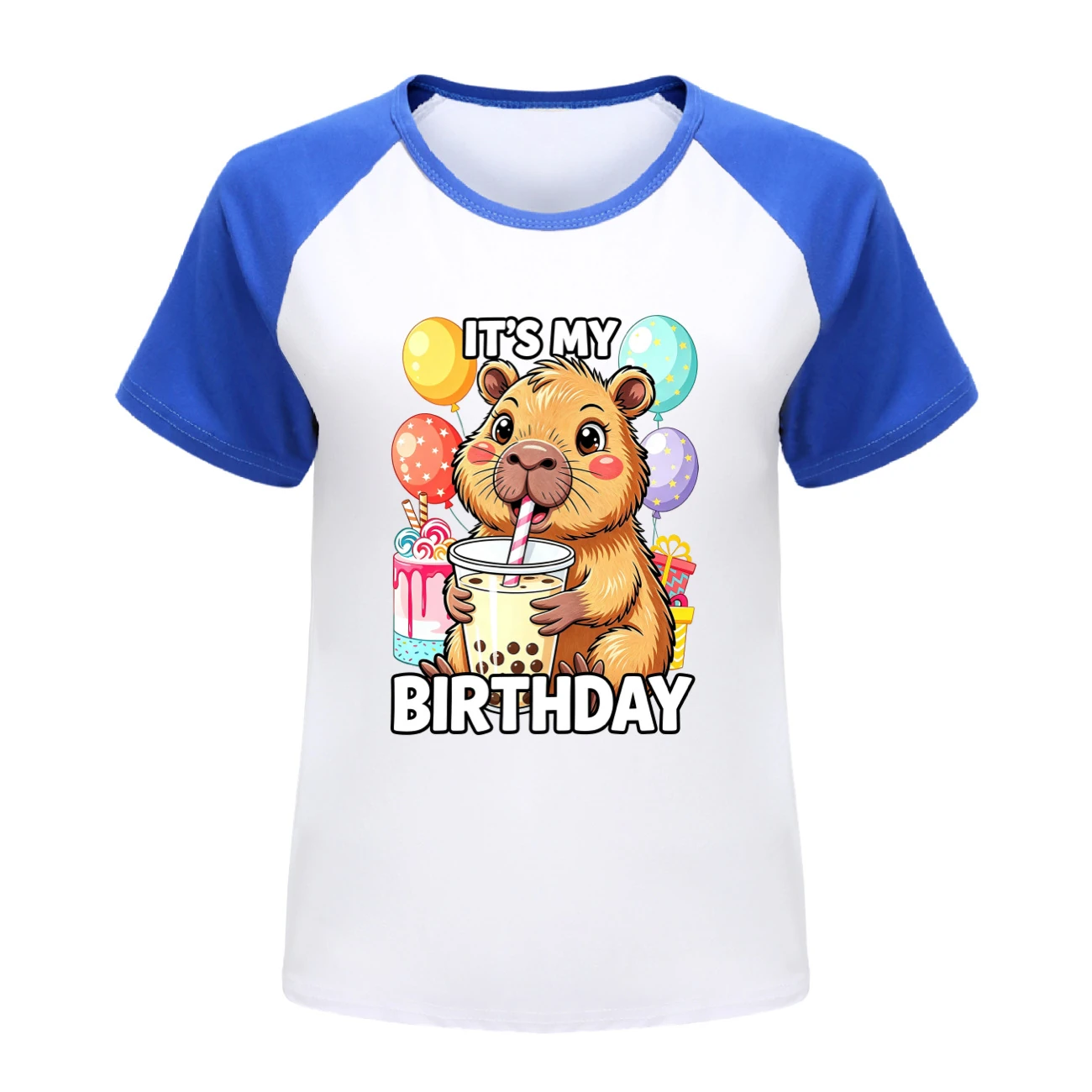 Everyday Long & Short Sleeve Tee — 5821 Edition, Style 08 · Short Sleeve · Blue