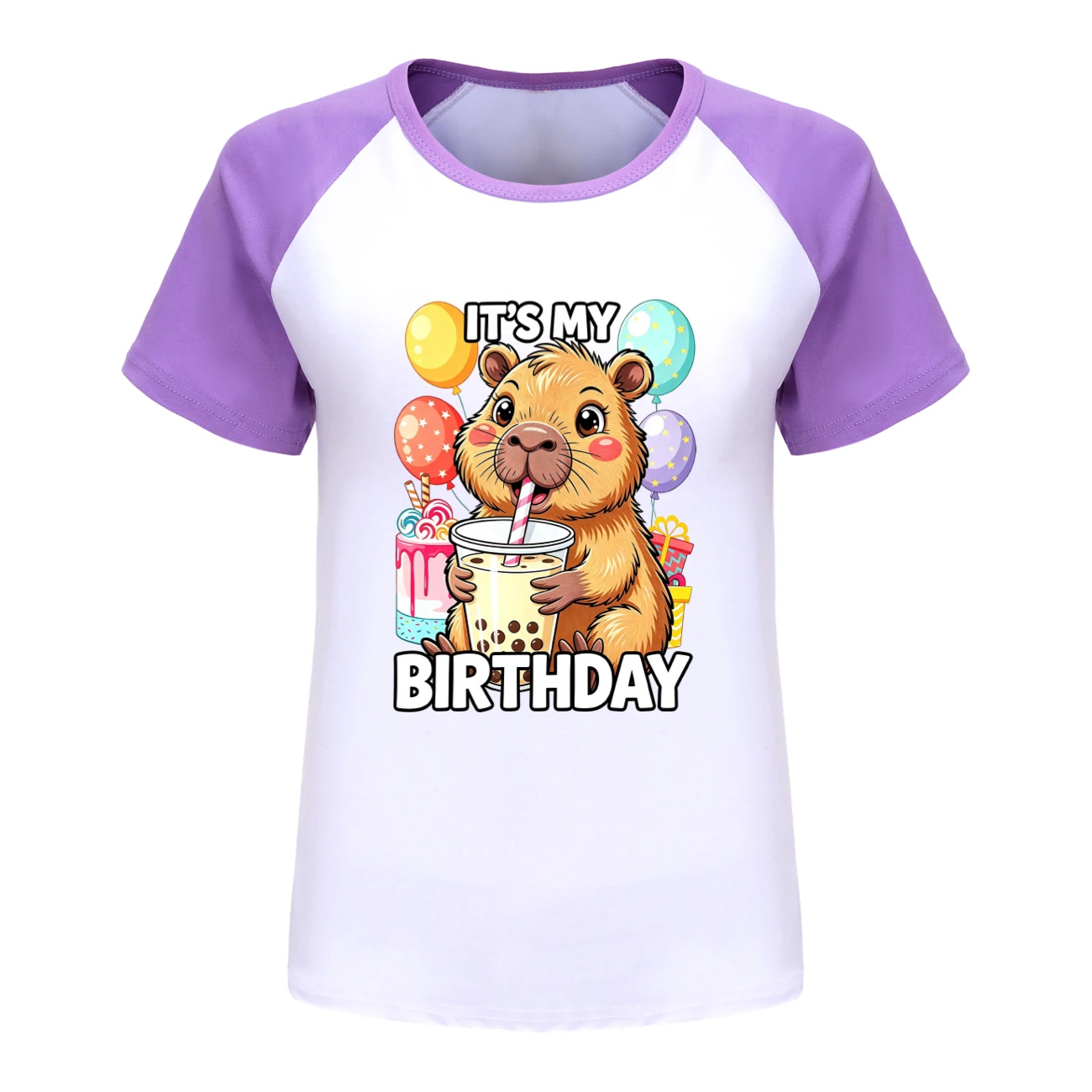 Everyday Long & Short Sleeve Tee — 5821 Edition, Style 09 · Short Sleeve · Purple