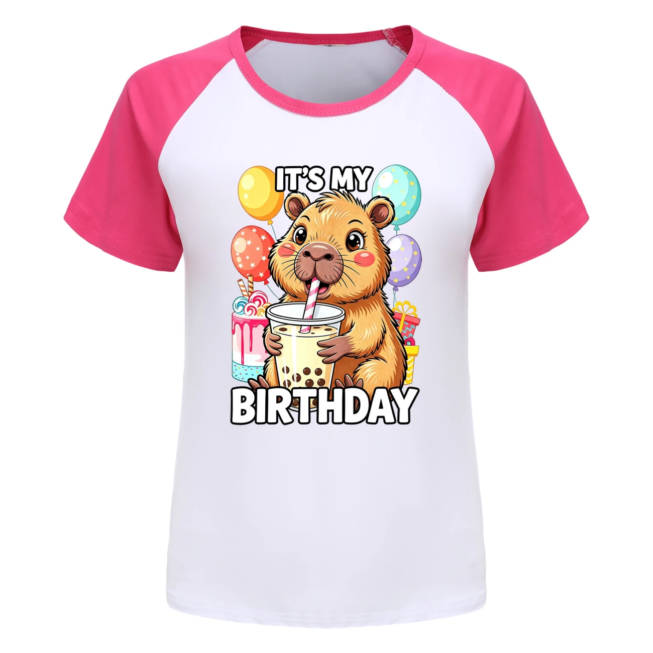 Everyday Long & Short Sleeve Tee — 5821 Edition, Style 10 · Short Sleeve · Rose