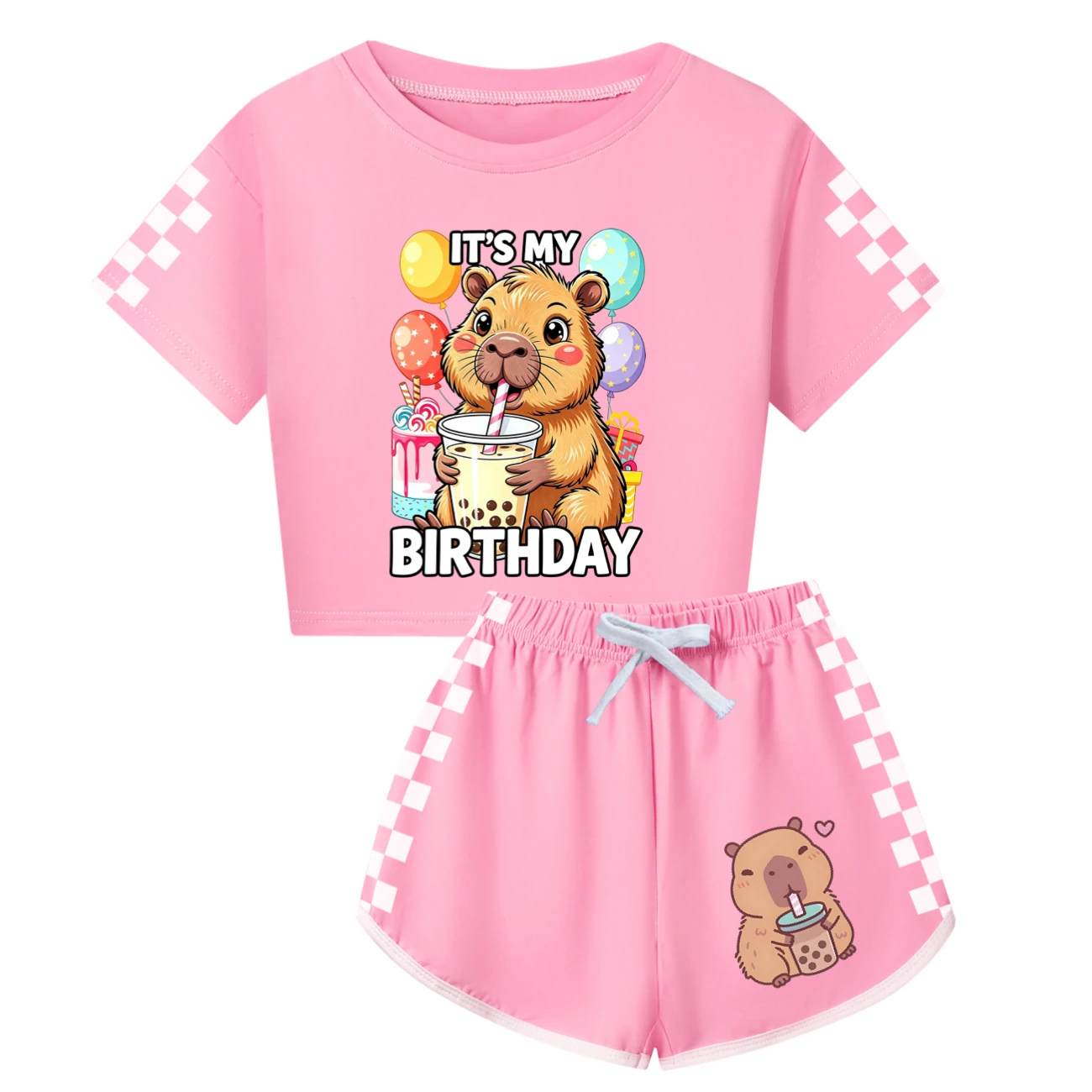 Family Lounge Set — 5821 Edition, Style 02 · Pink