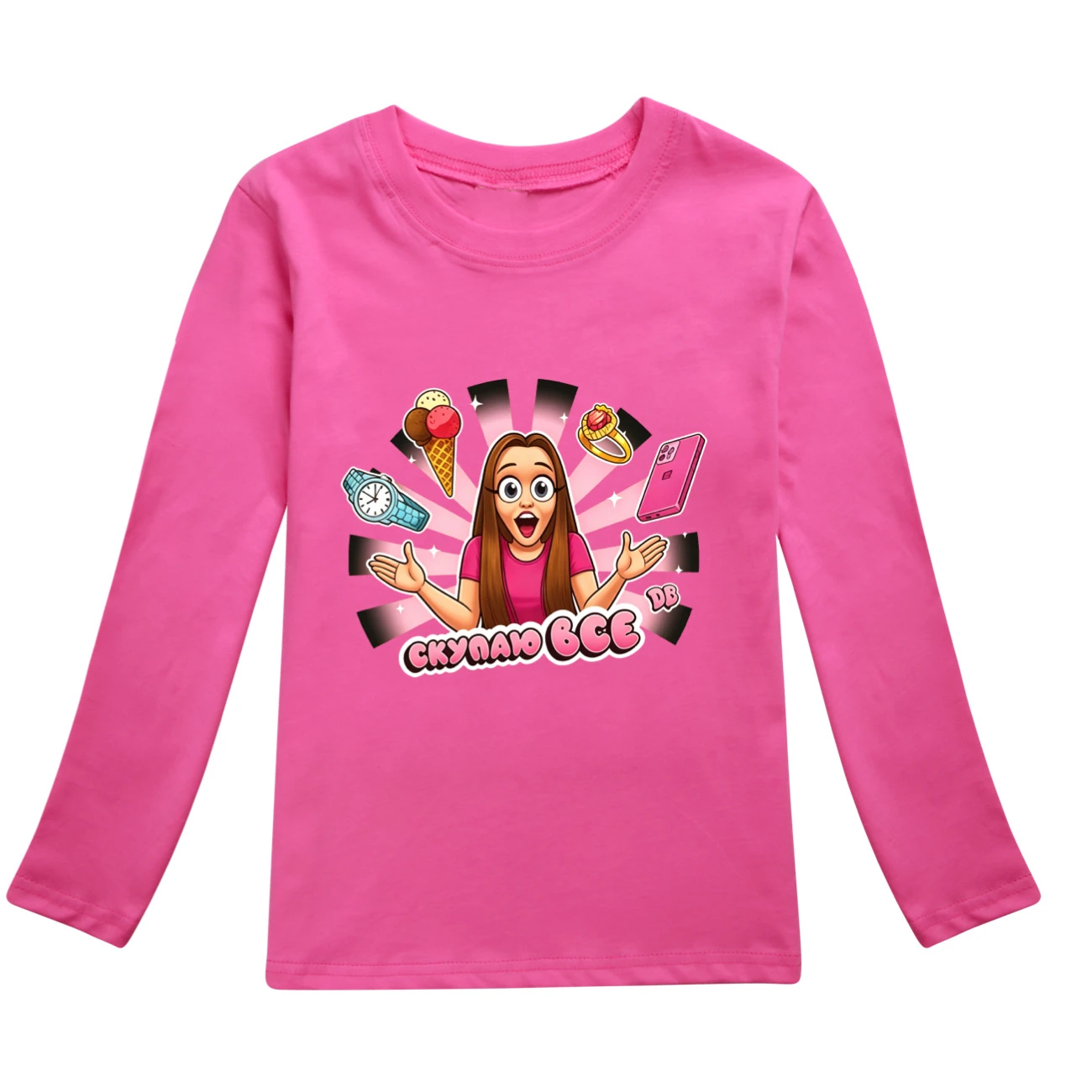 Long-Sleeve Play Set — 5822 Edition, Style 02 · Rose