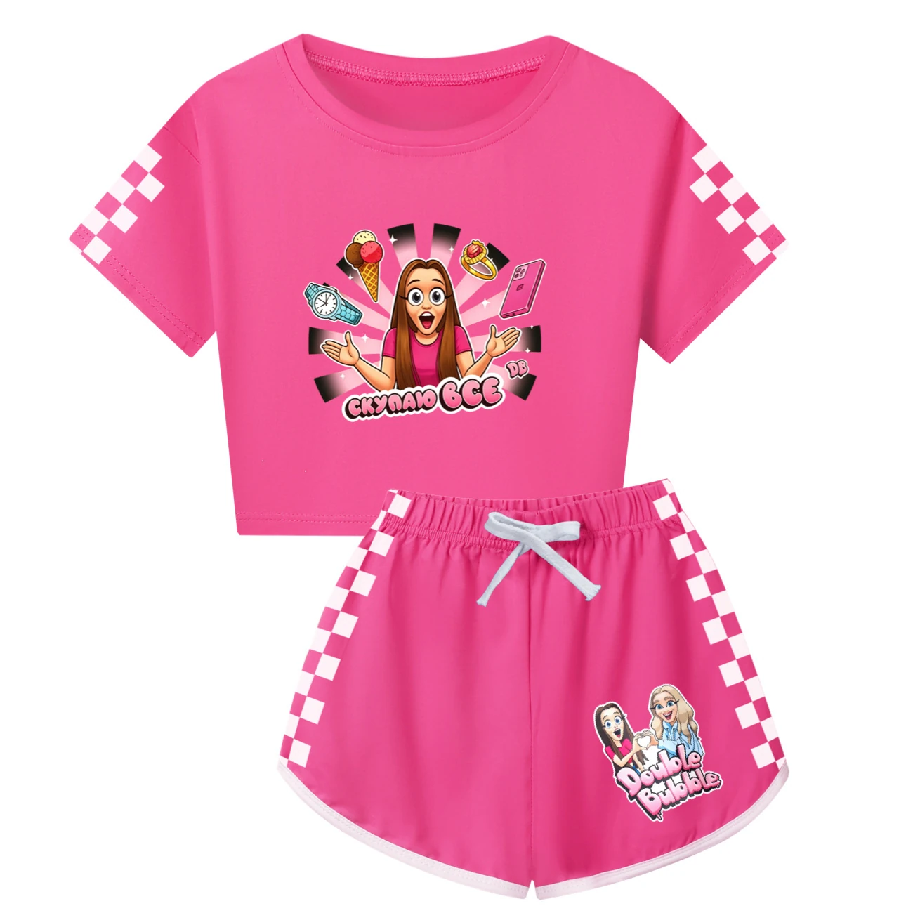 Family Lounge Set — 5822 Edition, Style 03 · Rose