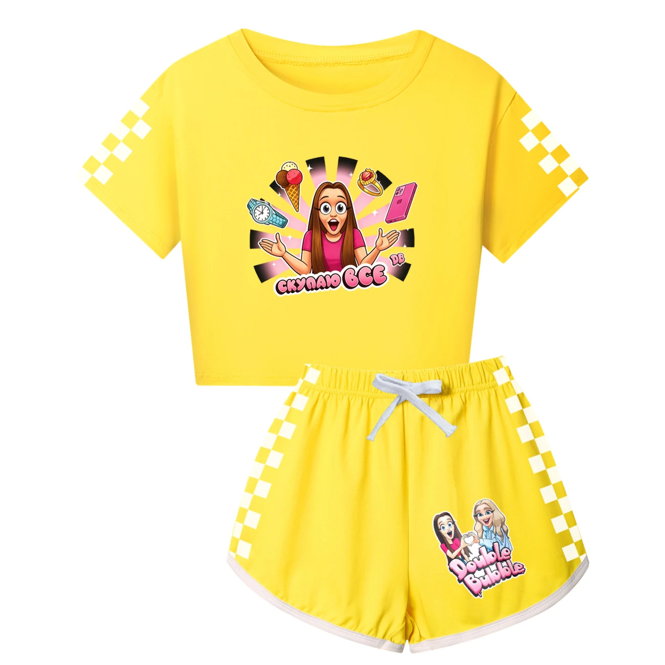 Family Lounge Set — 5822 Edition, Style 07 · Yellow