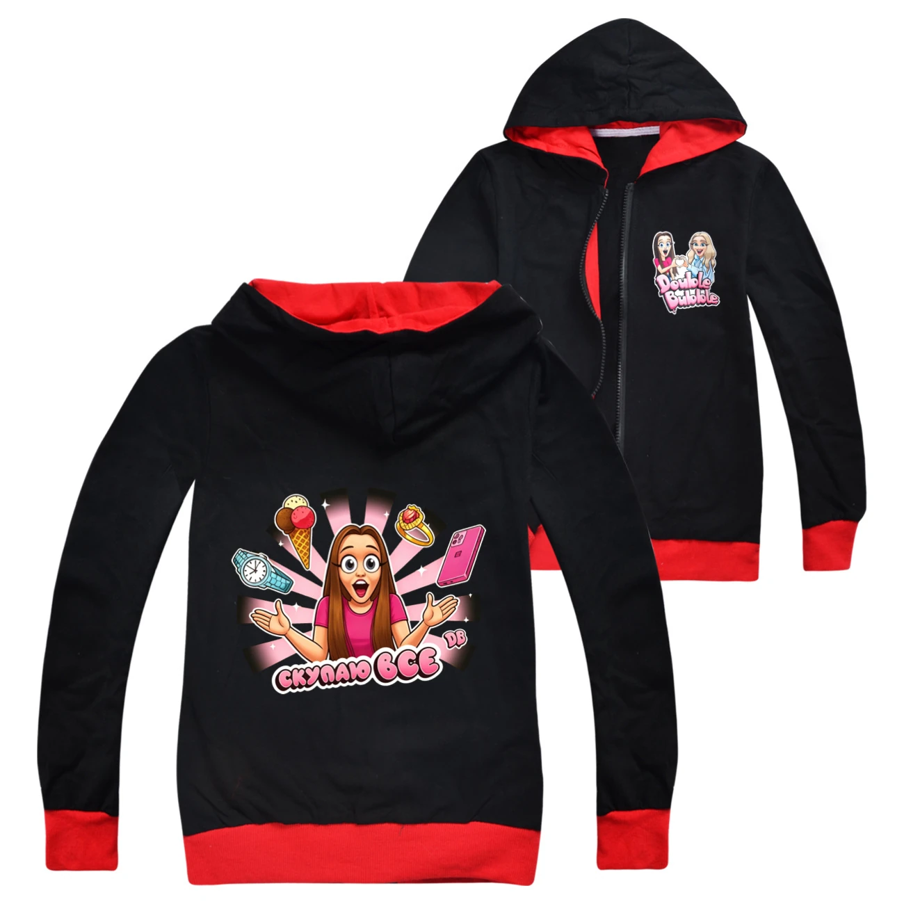 Zip-Up Track Set — 5822 Edition, Style 02 · Black