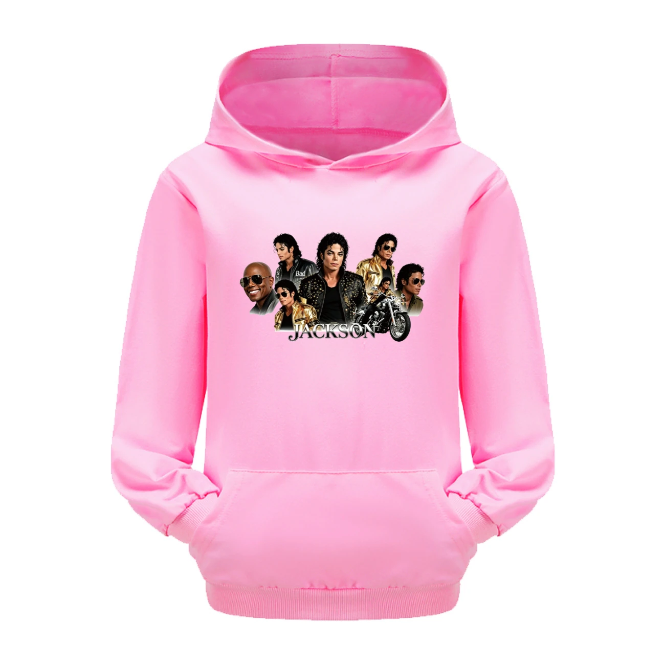Kids’ Hoodie & Jogger Set — 5829 Collection B, Style 02 · Pink