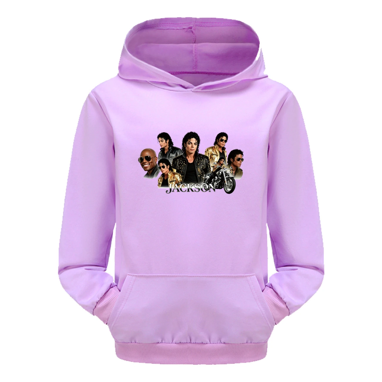 Kids’ Hoodie & Jogger Set — 5829 Collection B, Style 05 · Purple