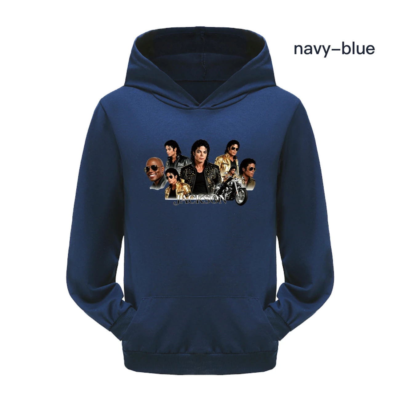 Kids’ Hoodie & Jogger Set — 5829 Collection B, Style 10 · Navy