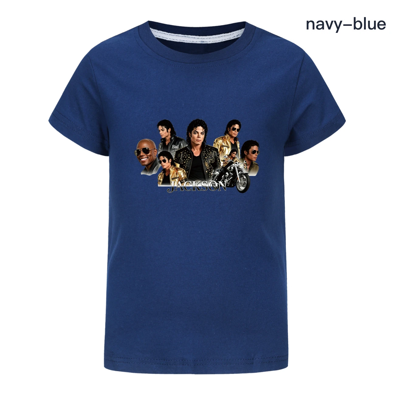 Kids’ Graphic Tee & Jogger Set — 5829 Edition, Style 09 · Navy