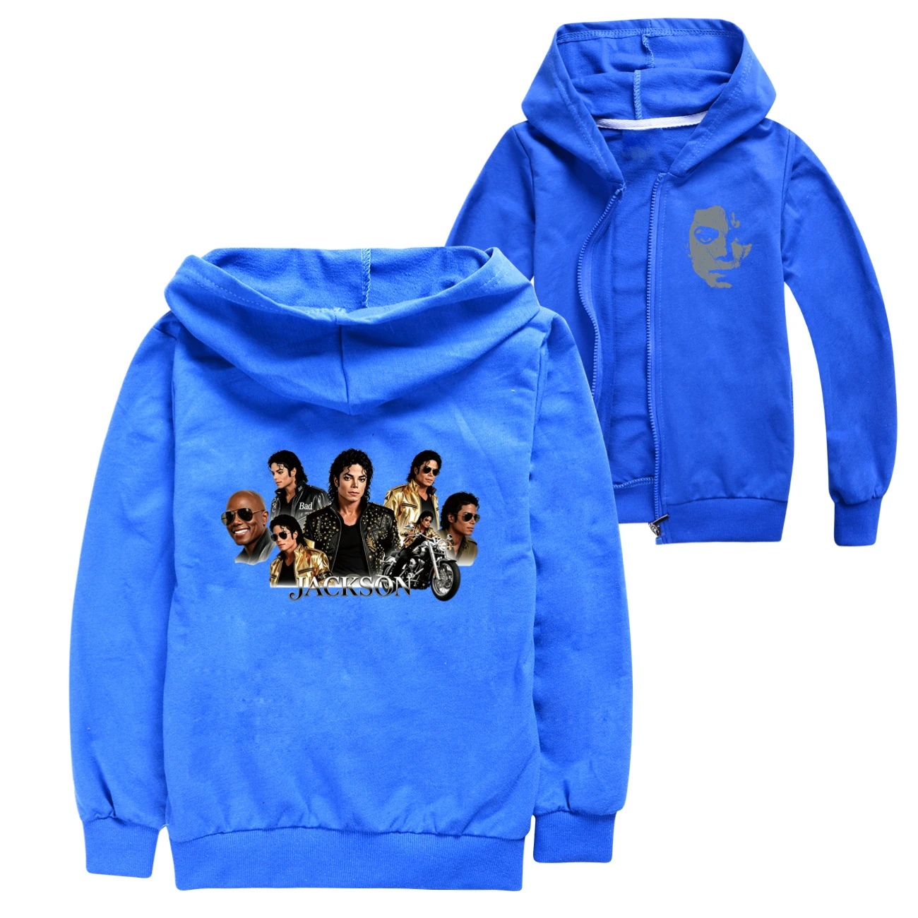Kids’ Zip-Up Track Set — 5829 Edition, Style 04 · Deep Blue