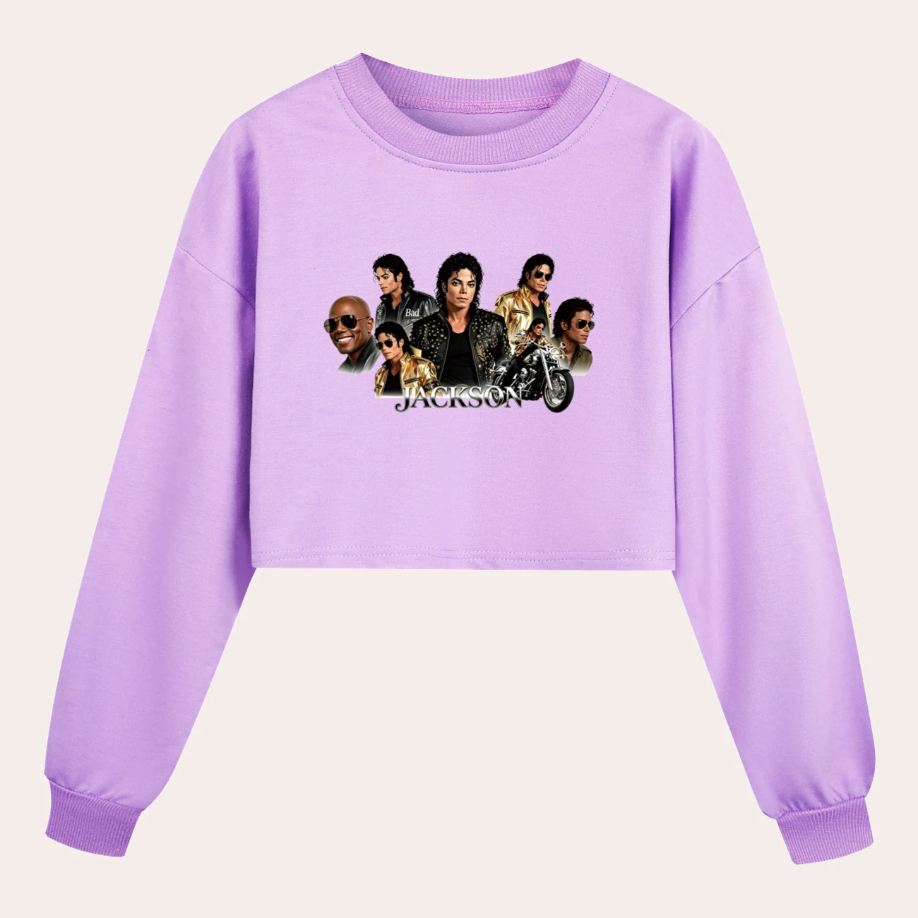 Girls’ Cropped Sweatshirt Set — 5829 Edition product view